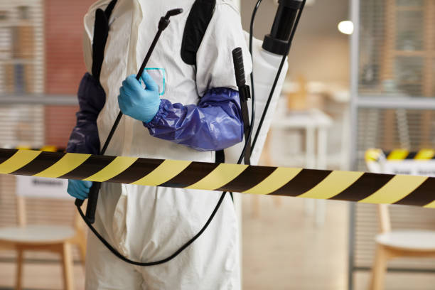 Professional Biohazard Cleanup technician working in Lithonia, GA